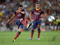 FUSSBALL International 2013/2014: Cesc Fabregas (Barca)