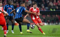 Fussball  Achtelfinal Rueckspiel CHL 25/26: FC Bayern Muenchen - Atalanta Bergamo