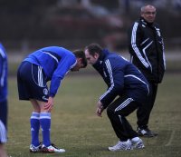 Fussball DFB Pokal 10/11 : Training FC Schalke 04