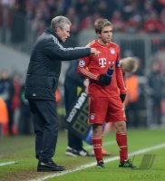 FUSSBALL INTERNATIONAL CHL ACHTELFINALE 12/13: FC Bayern Muenchen - FC Arsenal London