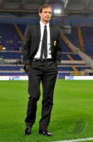 FUSSBALL SERIE A:  Trainer Massimilliano Allegri (AC Mailand)