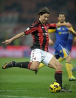 FUSSBALL SERIE A:  Zlatan Ibrahimovic (AC Mailand)