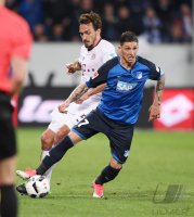 Fussball 1. Bundesliga Saison 2016/2017: TSG 1899 Hoffenheim - FC Bayern Muenchen