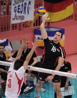 Volleyball EM  Qualifikationsturnier in Tuebingen: Deutschland - Montenegro: