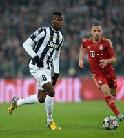 FUSSBALL INTERNATIONAL CHL VIERTELFINALE 12/13: Paul Pogba (Juventus Turin)