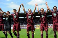 U19 Fussball Bundesliga :  JUBEL nach dem Sieg vom 1. FC Kaiserslautern