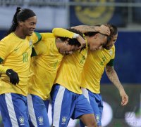 Fussball International  Testspiel:  JUBEL Brasilien
