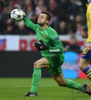 Fussball International CHL Saison 13/14: Torwart Lukasz Fabianski (Arsenal)