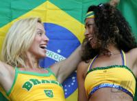 Fussball WM 2006: Brasilien - Frankreich