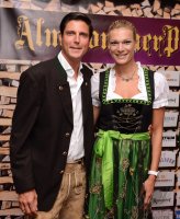 Maria HOEFL-RIESCH mit ihrem Mann Marcus HOEFL