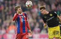 Fussball 1. Bundesliga Saison 14/15: FC Bayern Muenchen - Borussia Dortmund
