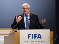 FUSSBALL 63. FIFA  Kongress auf Mauritius 2013: Theo ZWANZIGER (Deutschland, FIFA-Exekutivkomitee)