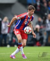 FUSSBALL 1. Bundesliga 2014/2015:  Thomas Mueller (FC Bayern Muenchen)