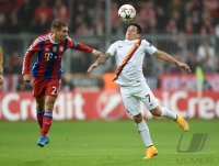 Fussball CHL  Saison 2014/2015: AS Rom - FC Bayern Muenchen