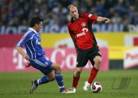 Fussball, 1. Bundesliga: Schalke - Leverkusen