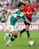 Fussball 1. Bundesliga: Werder, DIEGO Einzelaktion