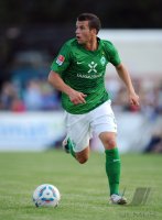 Fussball 1. Bundesliga, Testspiel: Werder Bremen, SCHMITZ am Ball