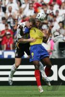 Fussball WM 2006: Ekuador - Deutschland ; Ecuador - Germany