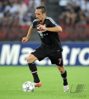 Fussball CHL  Saison 2011/2012:  Franck Ribery (FC Bayern Muenchen)