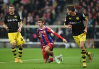 Fussball 1. Bundesliga Saison 14/15: FC Bayern Muenchen - Borussia Dortmund