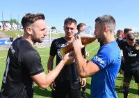 Fussball Relegation zur Oberliga, Rueckspiel 21/22: FC Holzhausen - FC Denzlingen