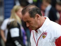 Fussball 1. Bundesliga Saison 14/15: Trainer Huub Stevens (VfB Stuttgart)