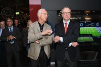 Fussball: Sonderausstellung in der Erlebniswelt des FC Bayern Muenchen in der Allianz Arena