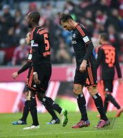 Fussball 1. Bundesliga Saison 14/15: FC Bayern Muenchen - Hamburger SV