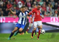 Fussball 1. Bundesliga Saison 2016/2017: FC Bayern Muenchen - Hertha BSC Berlin