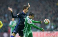 Fussball 1. Bundesliga Saison 15/16: SV Werder Bremen - Hertha BSC