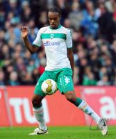 FUSSBALL 1. BUNDESLIGA: Bremen, NALDO Einzelaktion