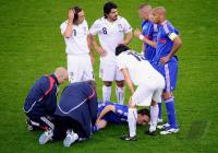 FUSSBALL EURO 2008: VERLETZUNG RIBERY (Frankreich)