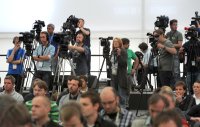 FUSSBALL INTERNATIONAL EURO 2012:  Pressekonferenz der Deutschen Nationalmannschaft in Danzig