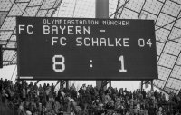 Fussball Bundesliga Saison 1987/1988: FC Bayern Muenchen - FC Schalke 04