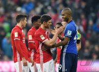 Fussball 1. Bundesliga Saison 16/17: FC Bayern Muenchen - FC Schalke 04
