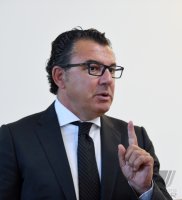 Basketball 1. Bundesliga 15/16  Teamvorstellung Walter Tigers Tuebingen