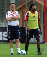 Fussball 1. Bundesliga: Training beim FC Bayern Muenchen