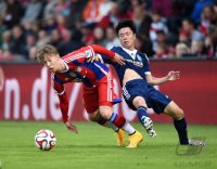 FUSSBALL 1. Bundesliga 2014/2015:  FC Bayern Muenchen - Paulaner Traumelf