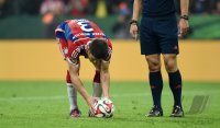 Fussball DFB Pokal Halbfinale 14/15: FC Bayern Muenchen - Borussia Dortmund