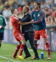 Fussball Super Cup Finale 2013: FC Bayern Muenchen - FC Chelsea London