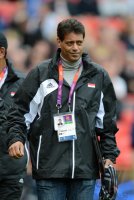 FUSSBALL Olympia 2012 Maenner: Trainer Hany RAMZY (Aegypten)