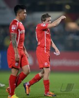 Fussball  1. Bundesliga  13/14: VfR Aalen - Fortuna Duesseldorf