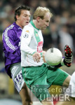 Fussball UCL, Bremen - Anderlecht, Zweikampf