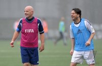 FIFA Praesident Gianni Infantino (Schweiz) erster Tag im Home of Fifa