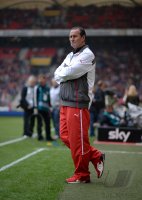 Fussball  1. Bundesliga  13/14: Trainer Huub Stevens (VfB Stuttgart)