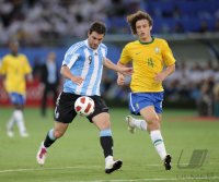 FUSSBALL INTERNATIONAL:  Argentinien - Brasilien