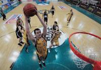 Basketball  1. Bundesliga  09/10  Walter Tigers Tuebingen -New York Phantoms Braunschweig