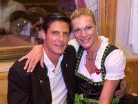 Maria HOEFL-RIESCH mit ihrem Mann Marcus HOEFL