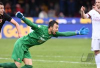 FUSSBALL SERIE A 2017/2018: JUBEL Torwart Alberto Brignoli (Benevento Calcio)