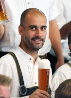 Fussball 1. Bundesliga 2013/2014: Trainer Pep Guardiola (FC Bayern Muenchen)